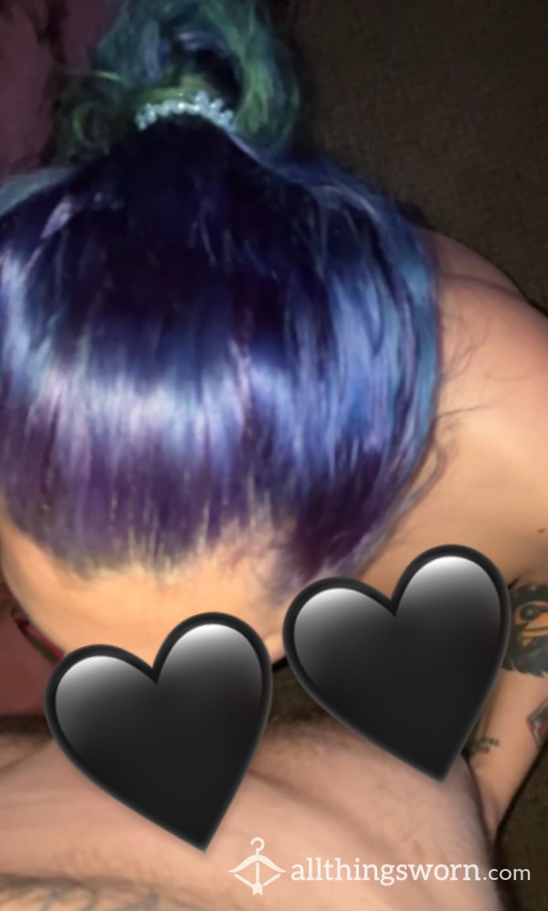 On My Knees. Naked And Deepthroating