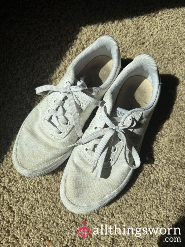 Once Was White Now Well Worn