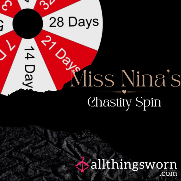 One Spin For Chastity 🖤 How Long Will You Get?