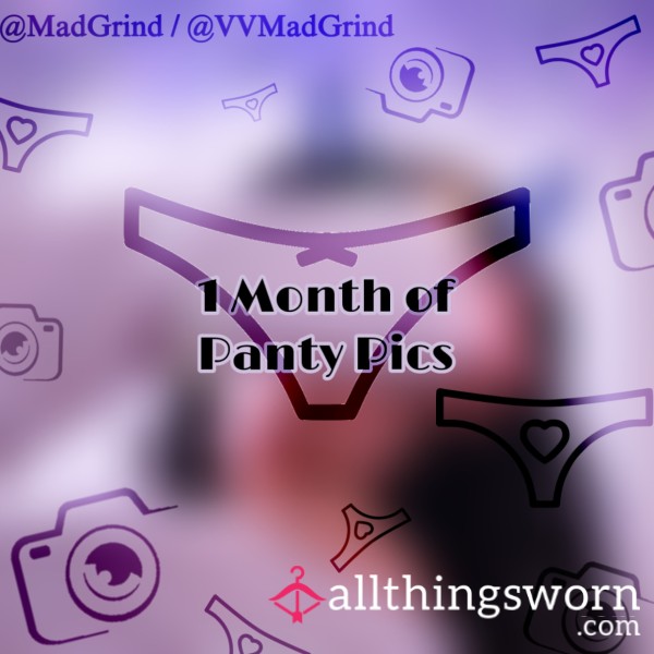 One Month Of Daily Panty Pics