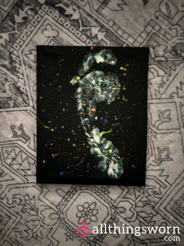 One-of-a-Kind Foot Art – No Copies Ever