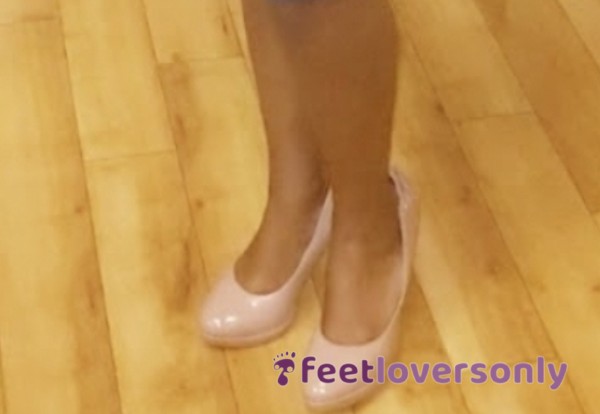 One Of A Kind Pair Of High Heels. Only Worn By This Goddess And A Very Rare Pair To Find. Want To Own It? Then You Know What To Do❗️
