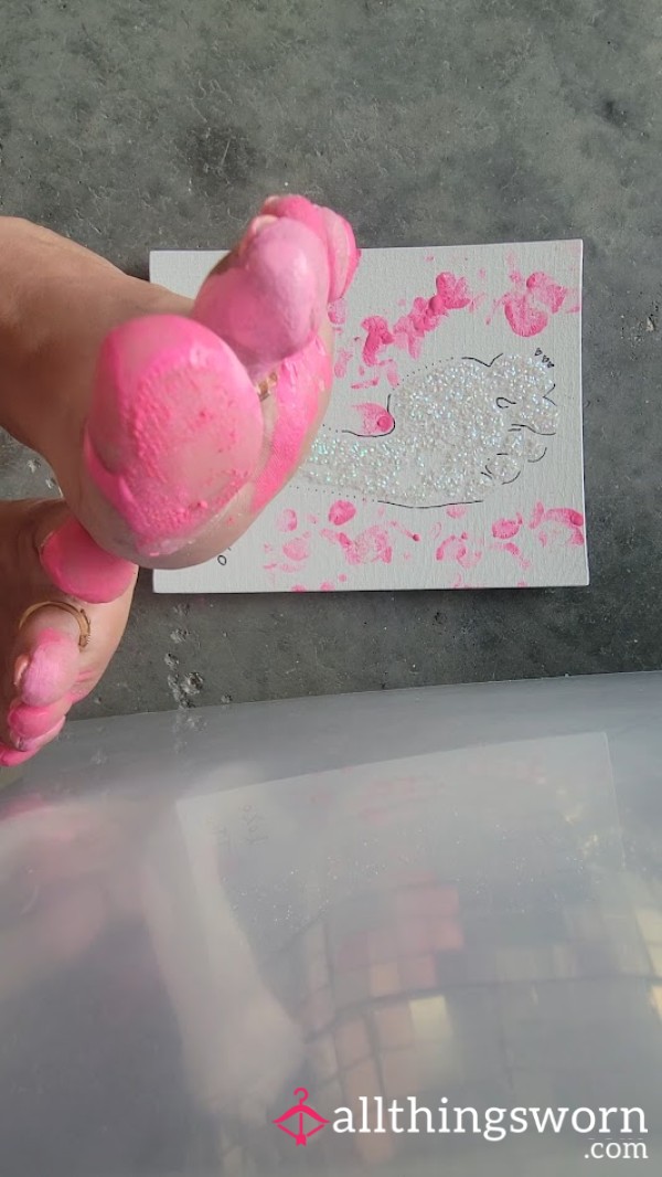 One Of A Kind Toe Painting #1