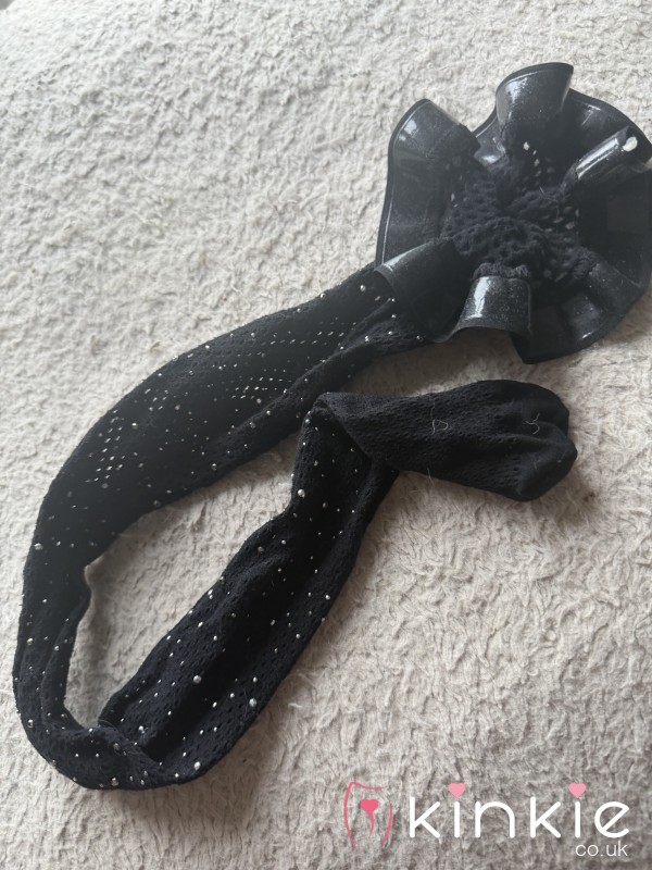 One OFF- ONE Filthy Stocking Found After Nite Of Filth 🐈‍⬛🐈‍⬛💗