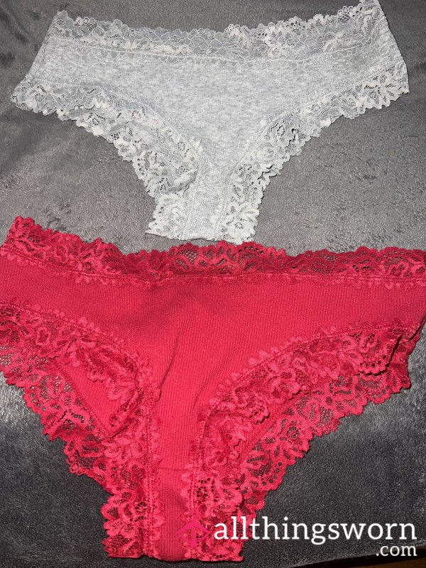 One Par Of Sweet Scented Panties! Bare Soft Pink Puss! 💦