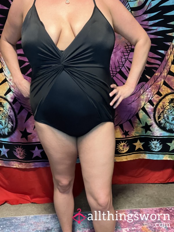 One Piece Spaghetti Strap Bathing Suit