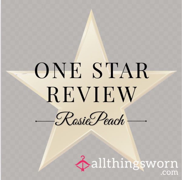 One Star Review