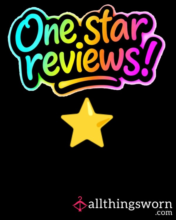 One Star Review!