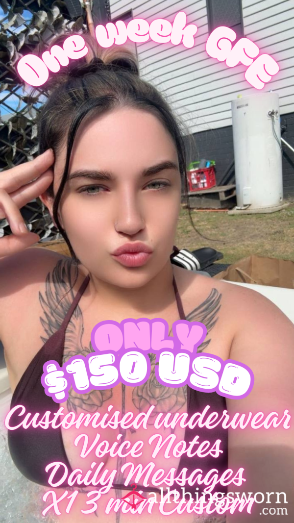 One Week GFE 💖