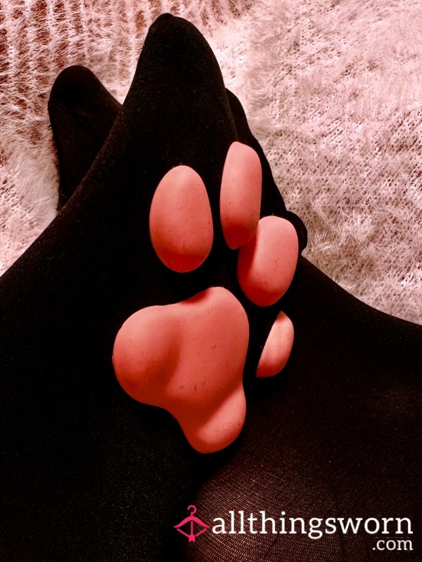 One-Week Worn Kitty-Style Socks – Cozy, Cute & Full Of Scent