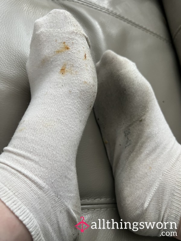 One Week Worn Socks 🧦 Taste My Sweaty Stinky Feet!