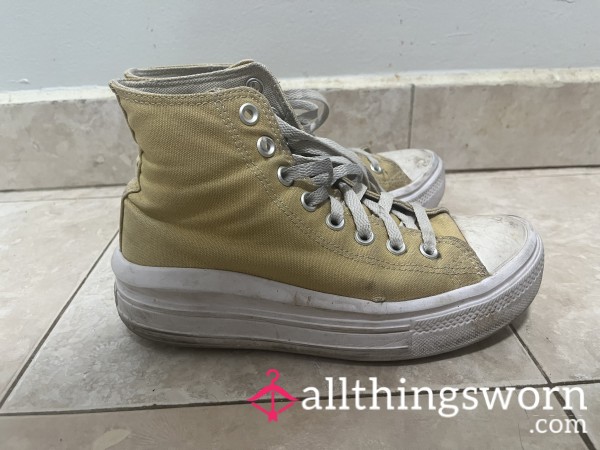 One Year Old Converse High Tops