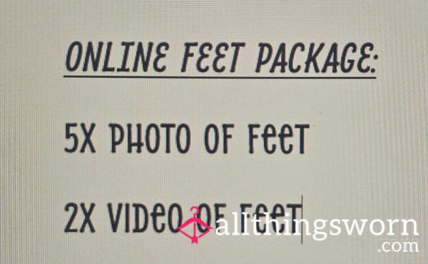 ONLINE FEET PACKAGE