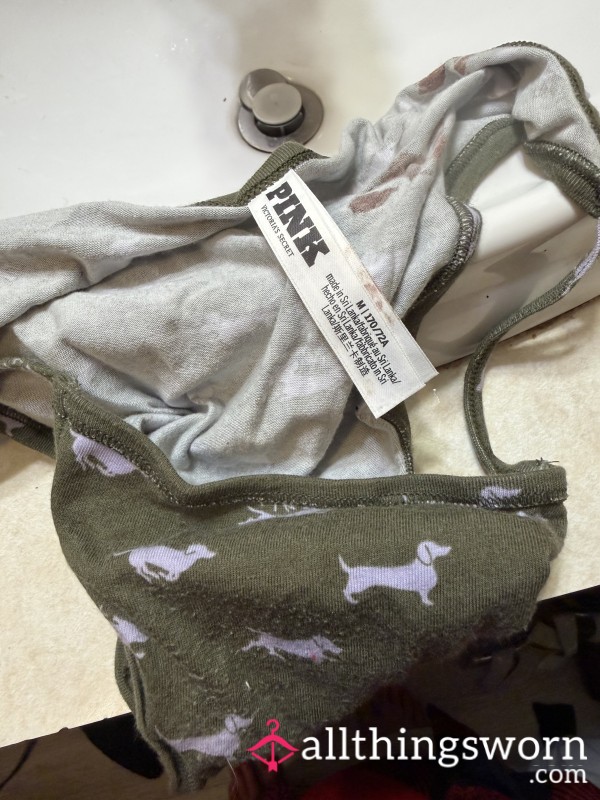 Oops Leak Victoria Secret Pink Panties