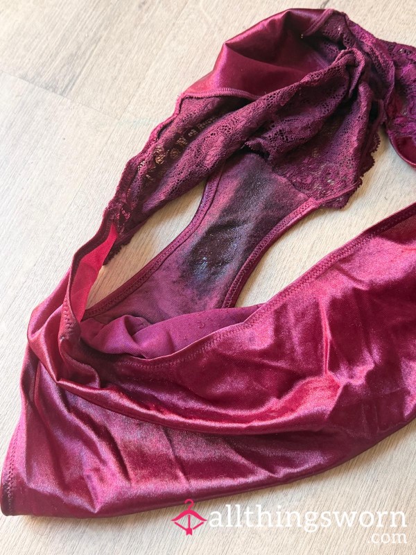 Oops My Silk Wet Panties