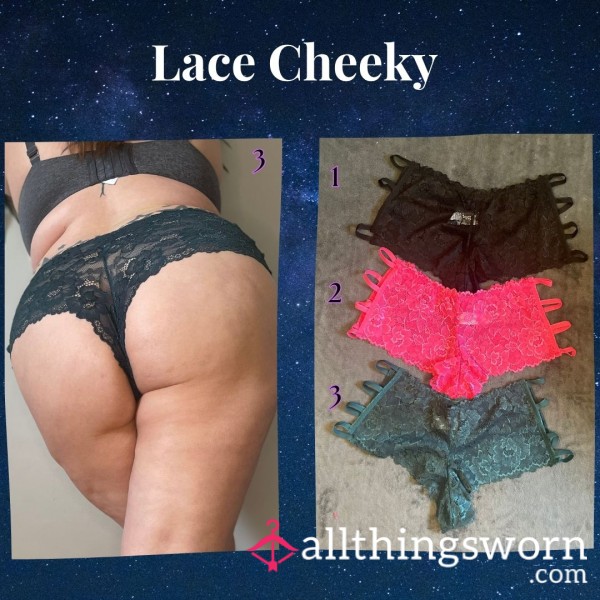 Open Sided Lace Cheeky