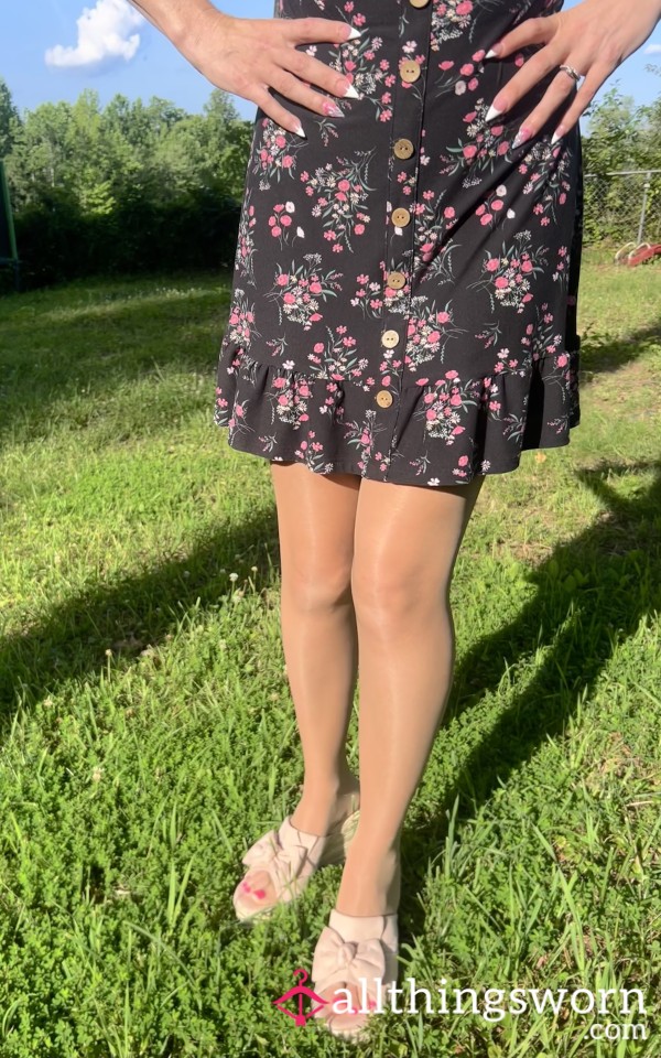 Open Toe Pantyhose