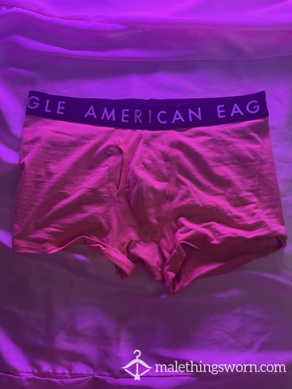 Orange American Eagle Boxers
