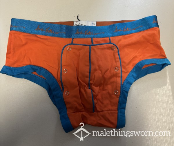 Orange Andre Velasco Trunks Size XL