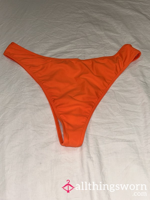 Orange Bikini Thong