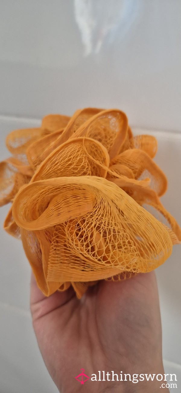 Orange Body Puff 🍊