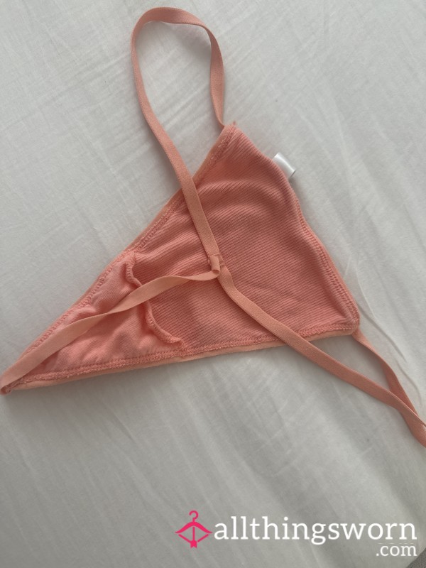 Orange Cotton G String