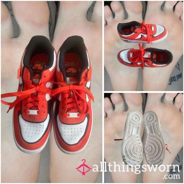 ꕤ ORANGE CRUSH NIKE SNEAKERS ꕤ