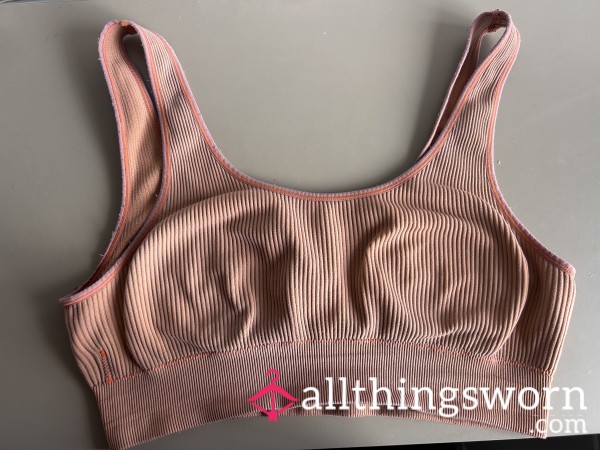 🧡Orange Dirty, Old Sports Bra🧡 - Worn Today 🧡