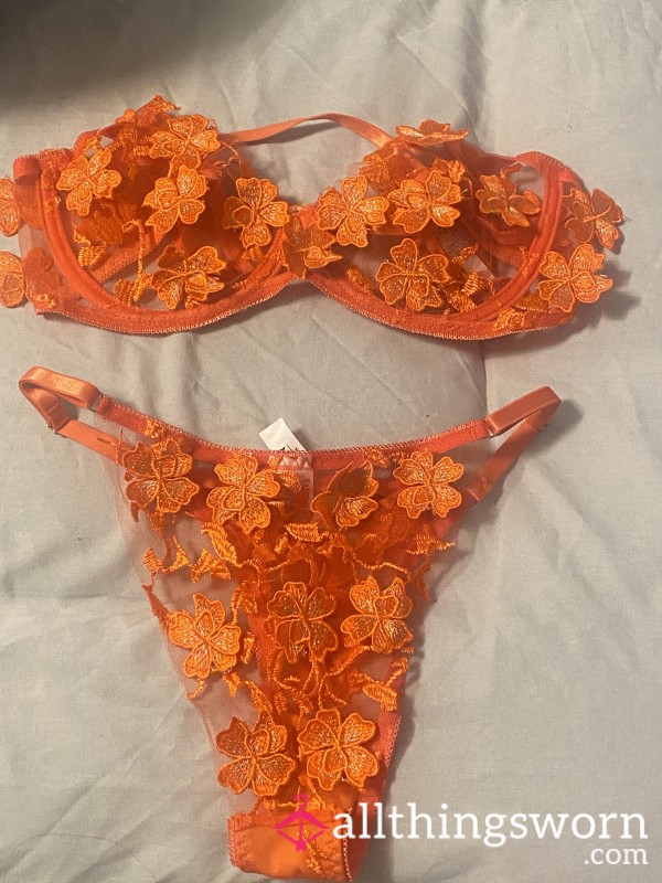 S**y Orange Clover  Lingerie