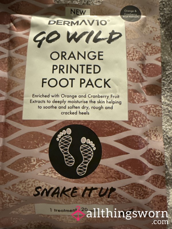 🍊 🦶 Orange Foot Pack 🦶 🍊