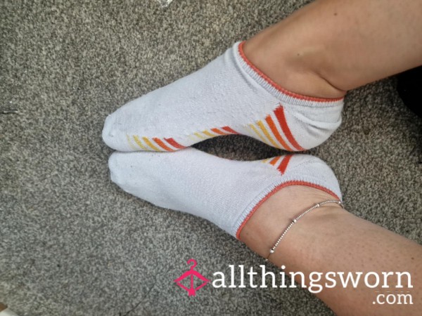 Orange Gym Socks