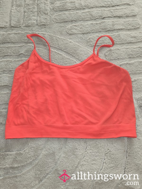 Orange Gym Top