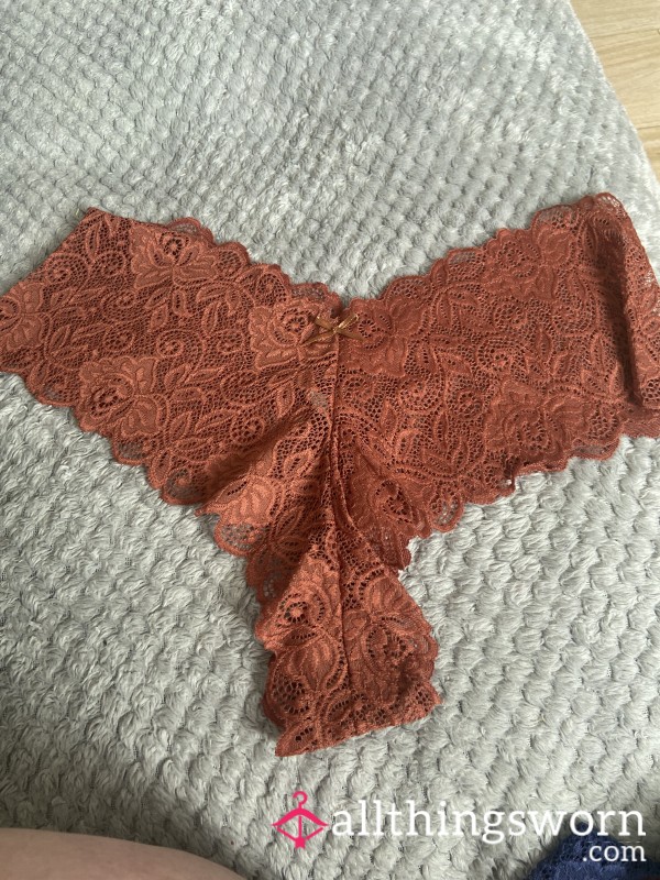 Orange-ish Panties Lace