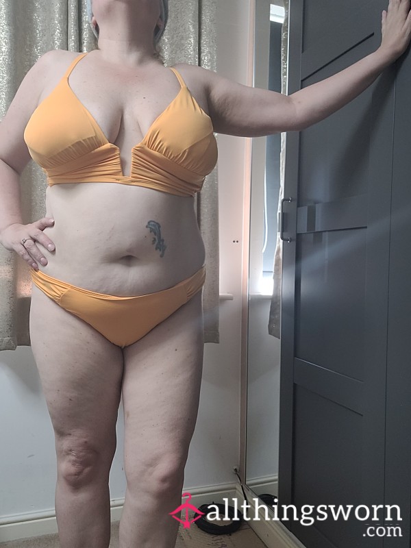 Orange Matching Bikini