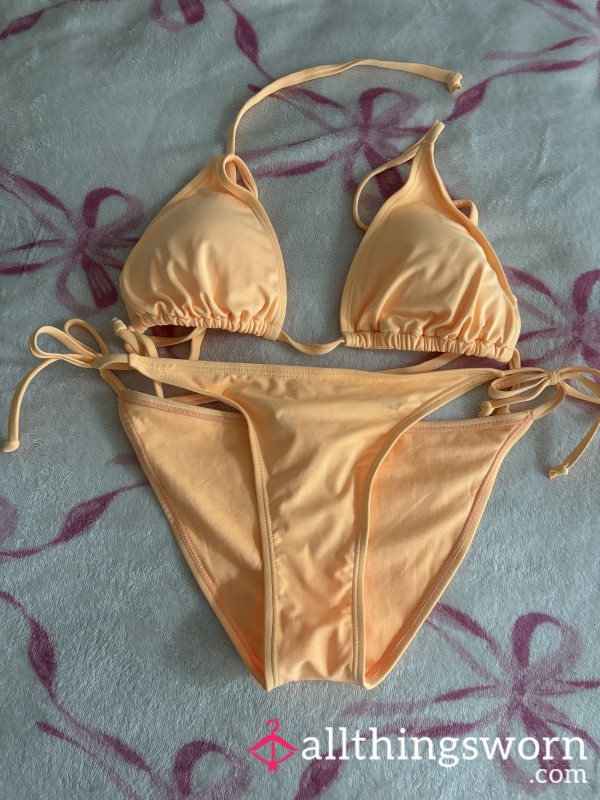 Orange Size Small Bikini Never Washed 😍🧡