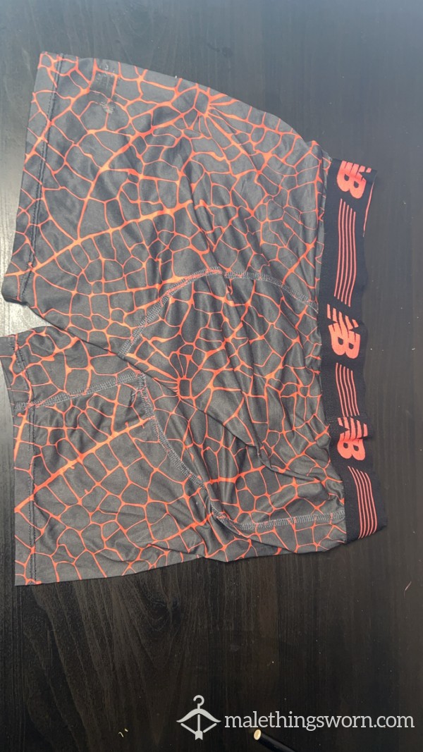 Orange Stripe Underwear