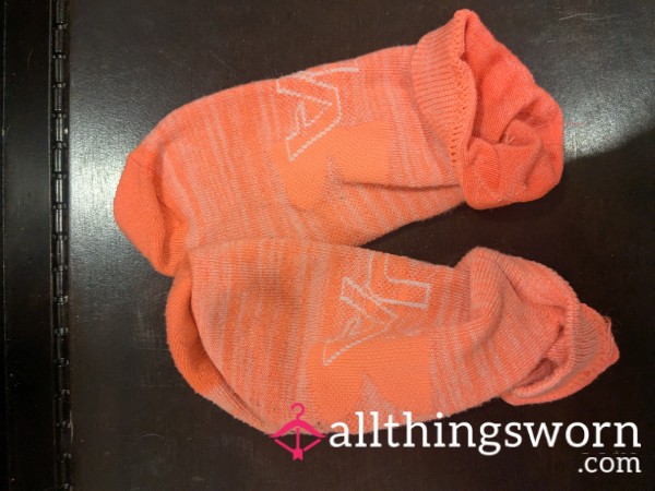 Orange Under Armour Socks