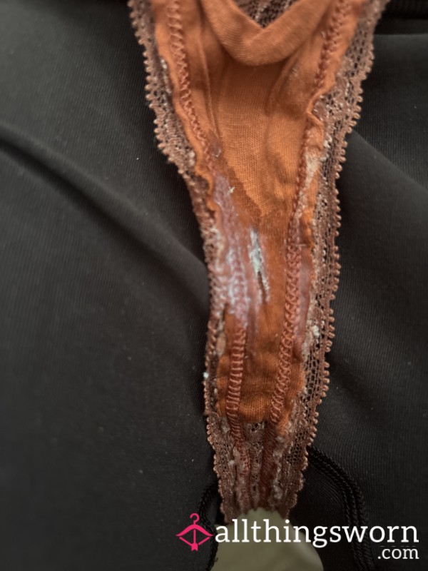 Orange VC Creamy Thong!