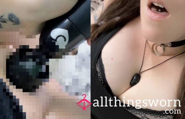 Orgasm Using My Wand 🖤 Close Up Pu**y, Face Included 🖤