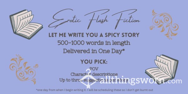 Original Erotic Fiction Short Stories