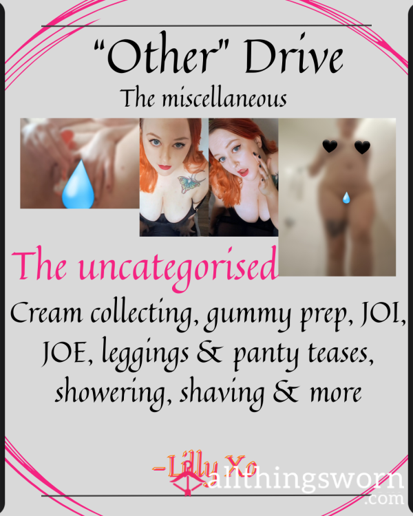 "Other" Drive- Where Shall I Put It? In The Other Vids!