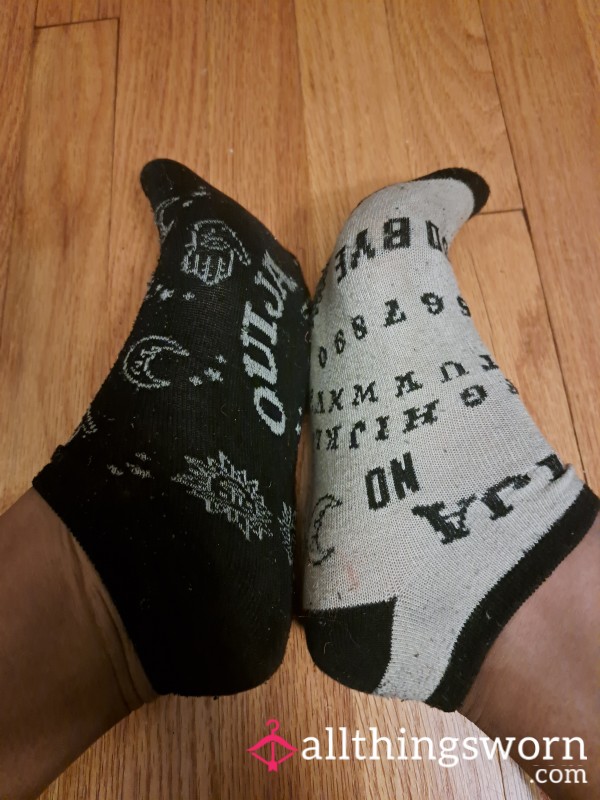 Ouija Socks- Mismatched Pair