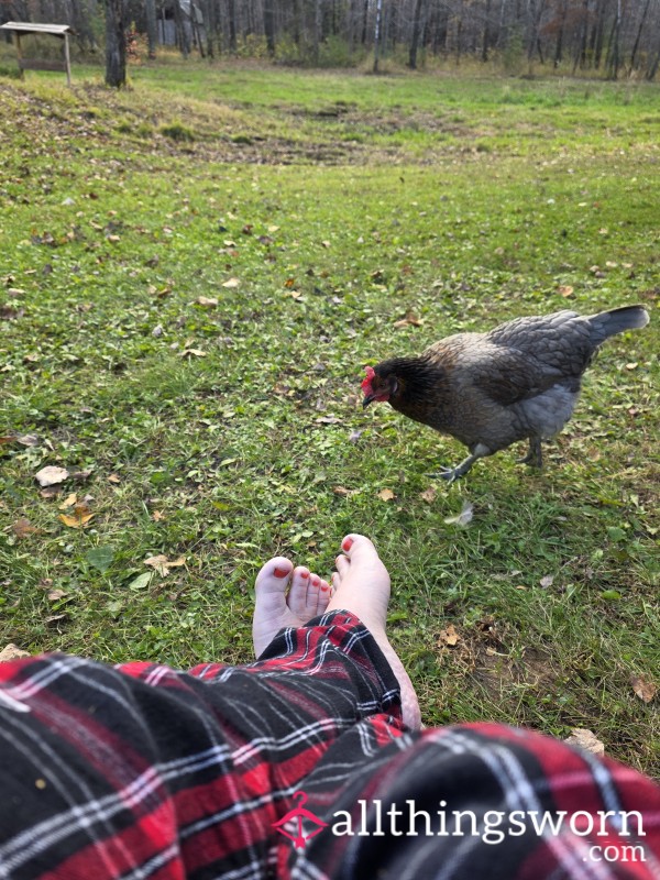 Outside
