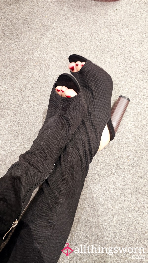 Over The Knee High Heels