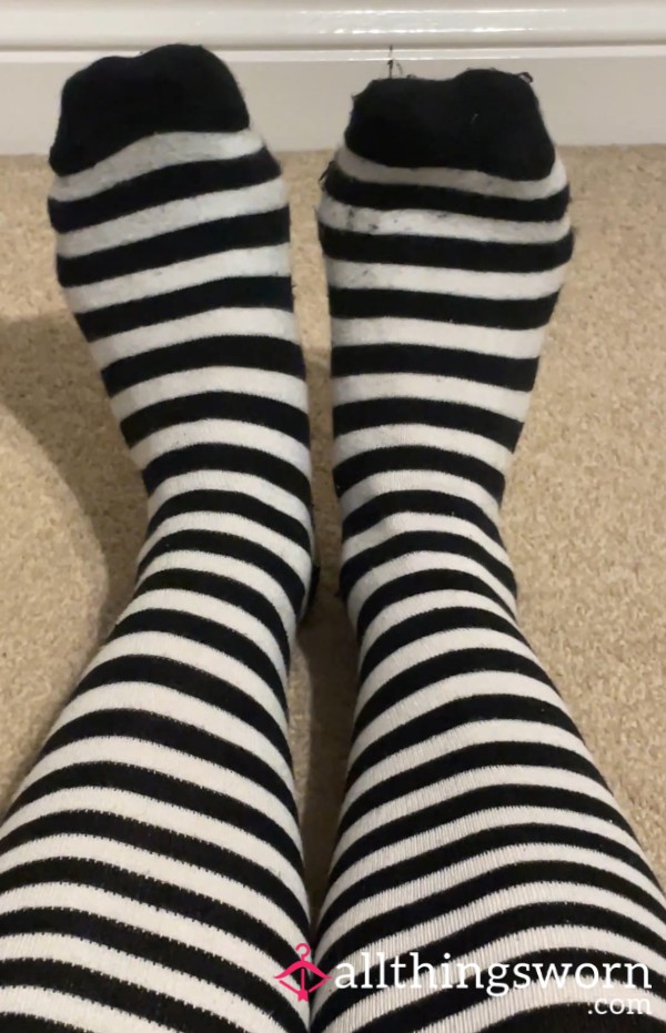 Over The Knee Sock P**l Off