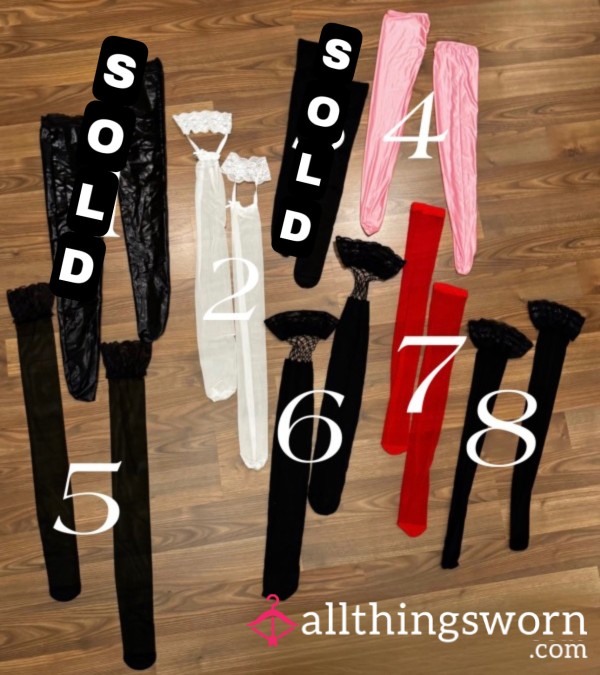 Over The Knee Socks (from €16 To €20)