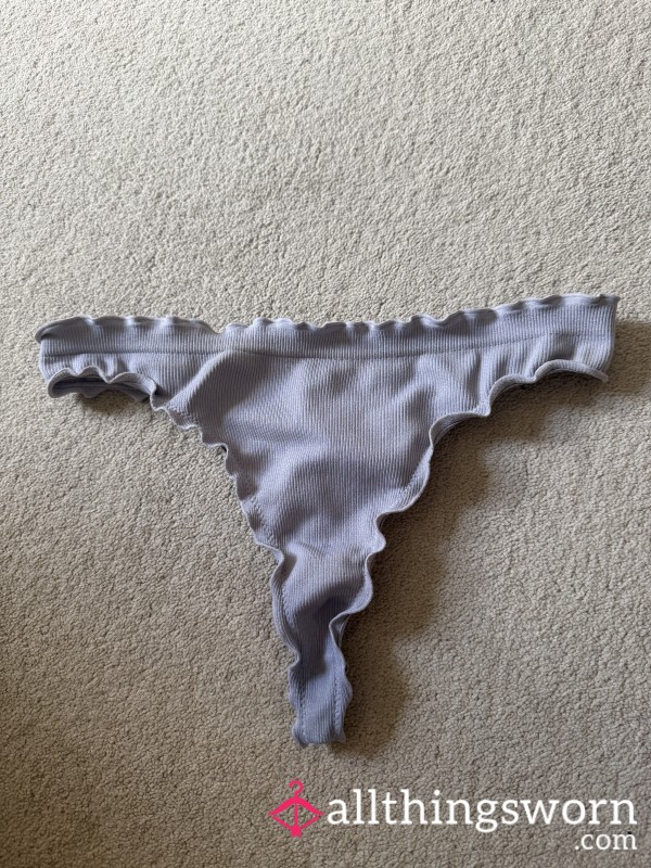 Overnight Worn Thong 💕💦