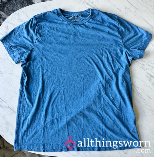 Oversized Blue Sleep Shirt