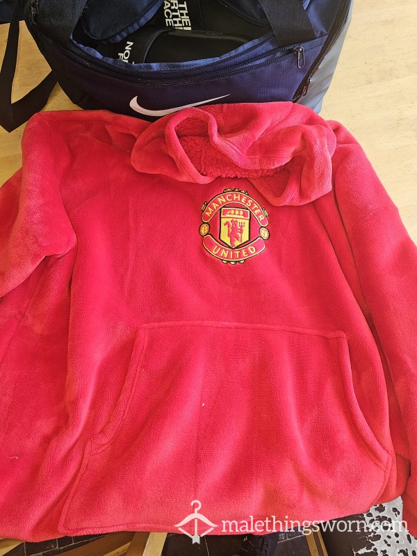 Oversized Man United Oodie With Hud