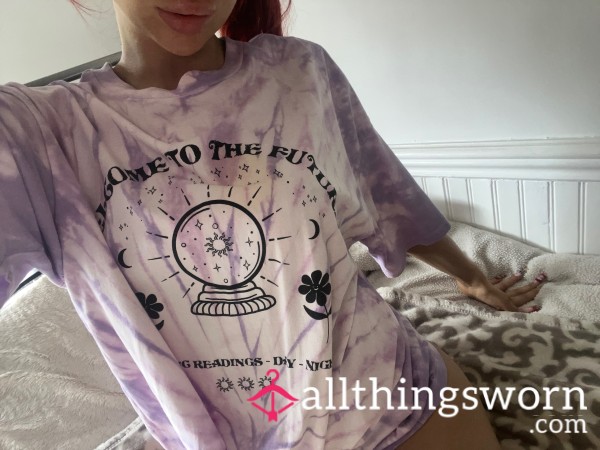 2 WEEK WEAR - Oversized Purple Tie Dye Dress/Top 🔮